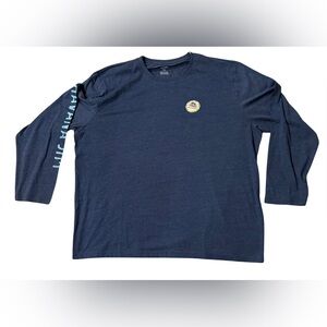 Havana Jim “I’m All In Shore Inn” Dark‎ Blue Long Sleeve Tee, Men’s XXL